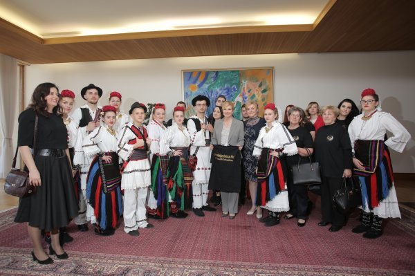 Predsjednica u svom Uredu ugostila Hrvate iz Bosne i Hercegovine