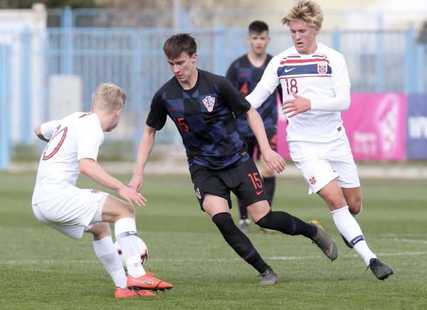 Hrvatska - Norveška, U-19, nogomet