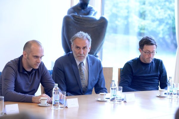 Radnici Uljanika kod Kolinde Grabar Kitarović