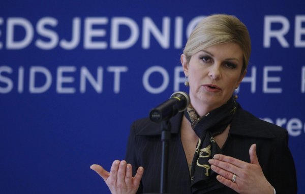 Tiskovna konferencija Kolinde Grabar Kitarović