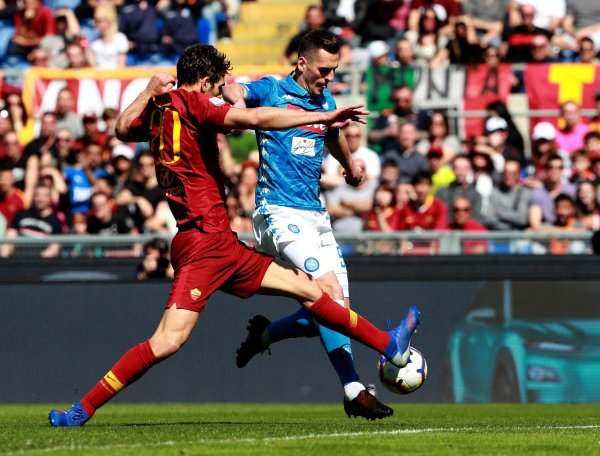 Roma - Napoli (Arkadiusz Milik)