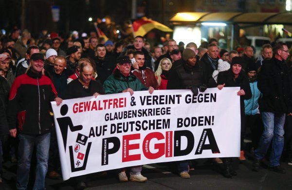 Pegida - prosvjed protiv imigranata u Njemačkoj