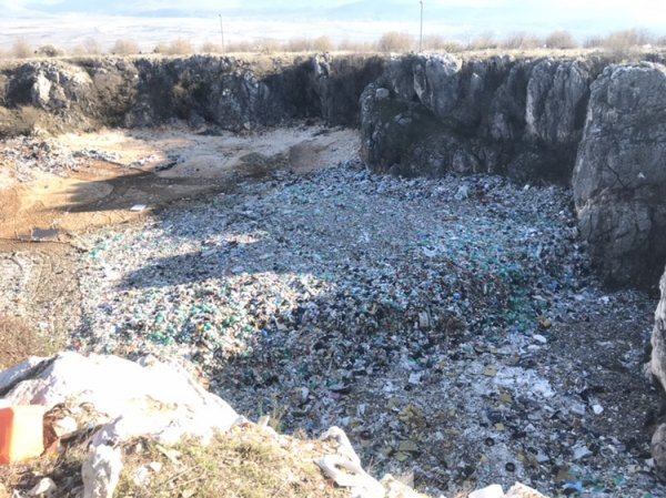 Odlagalište otpada Kozjačić u Imotskom