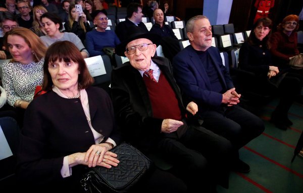 Branko Lustig i Milan Bandić