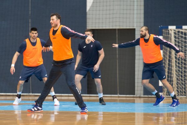 Trening hrvatske rukometne reprezentacije u Osijeku - Domagoj Duvnjak