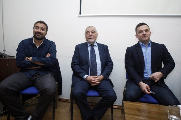 Dragan Markovina, Stjepan Mesić, Tvrtko Jakovina