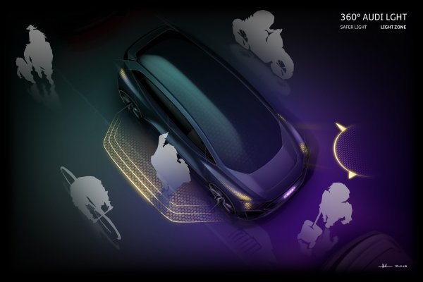 Audi AI: ME koncept može osvijetliti i prostor oko sebe