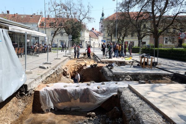 Arheološka iskapanja u Radićevoj ulici u Karlovcu