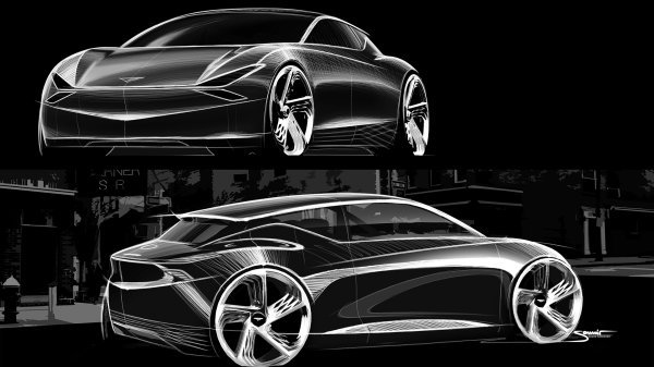 Prve skice koncepta Genesis Mint