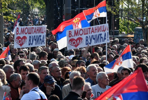 Miting Aleksandra Vučića pod nazivom 'Budućnost Srbije'