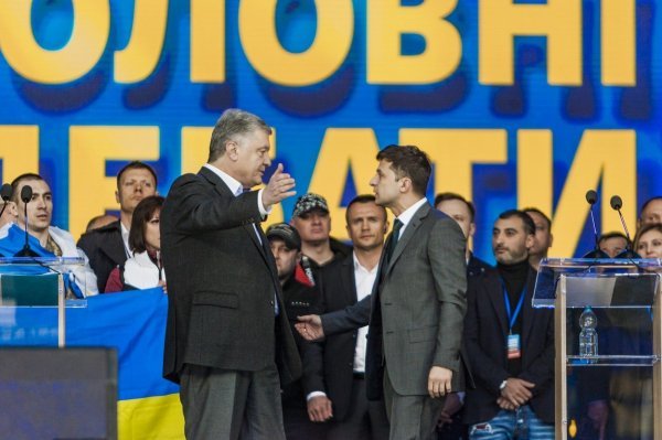 Petar Porošenko i Vladimir Zelenski 