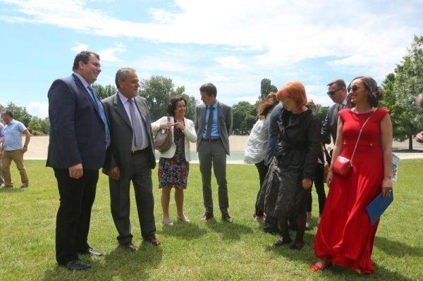 Jakov Kitarović i Milan Bandić na Floraartu Borna Filic/Pixsell