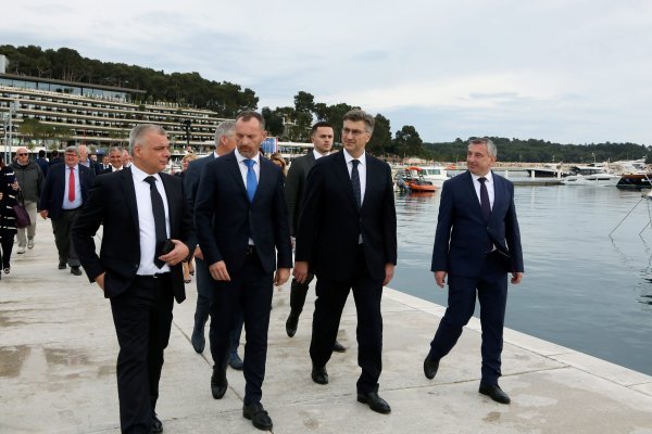 Andrej Plenković i Predrag Štromar