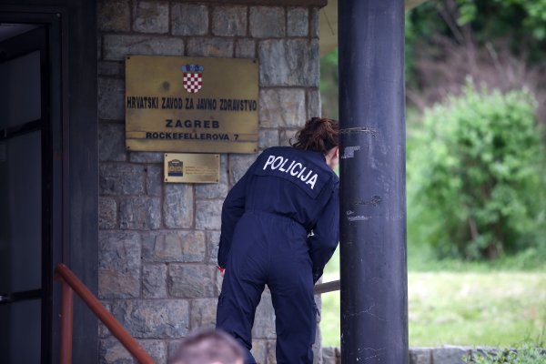 Požar u zgradama HZJZ-a i Imunološkog zavoda u Zagrebu
