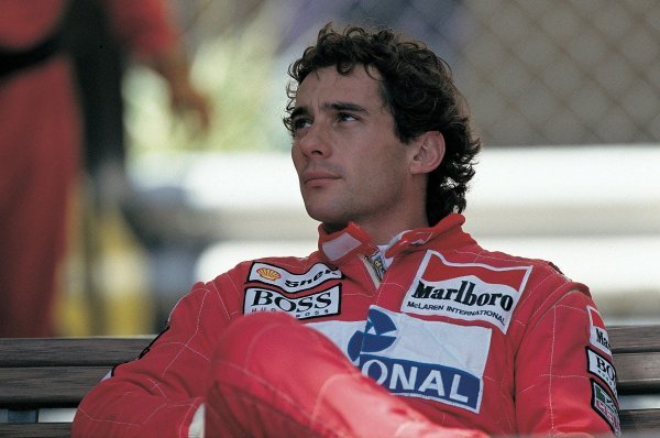 Ayrton Senna snimljen 1993. godine