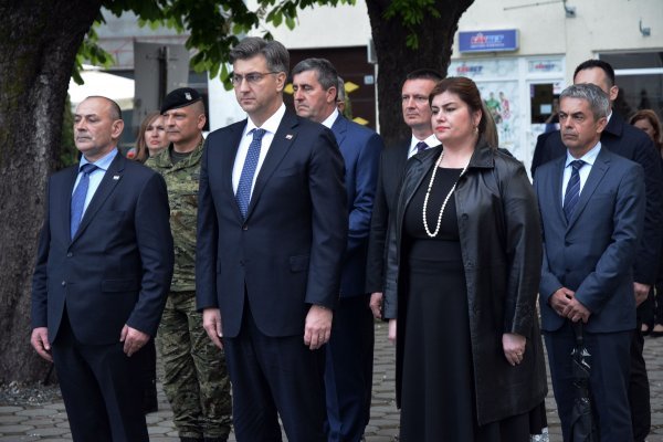 Tomo Medved, Andrej Plenković i Gabrijela Žalac