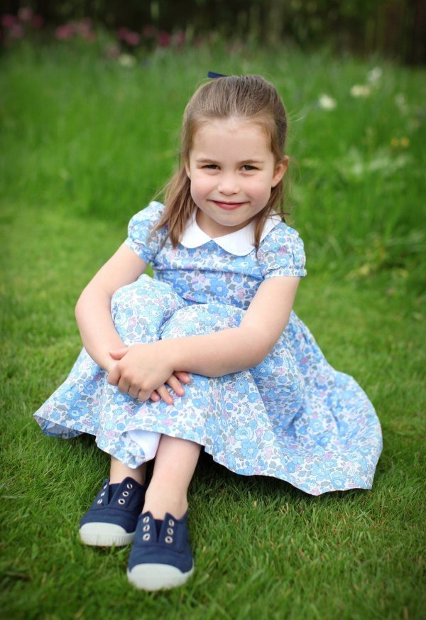 Princeza Charlotte za svoj 4. rođendan