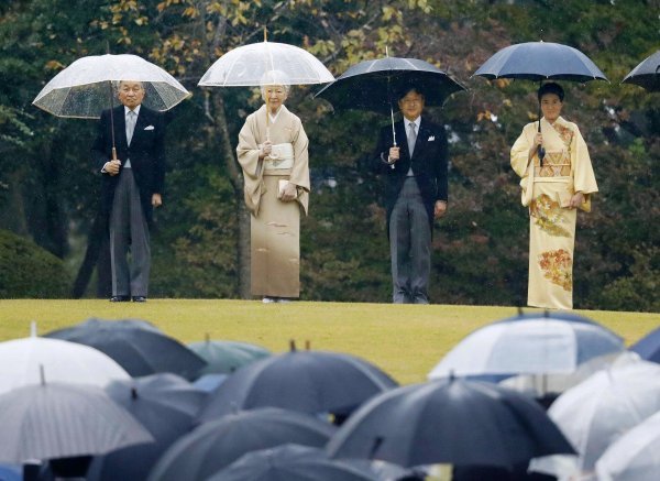 Japanska carska obitelj u studenom prošle godine, kada je na prijestolju još bio car Akihito