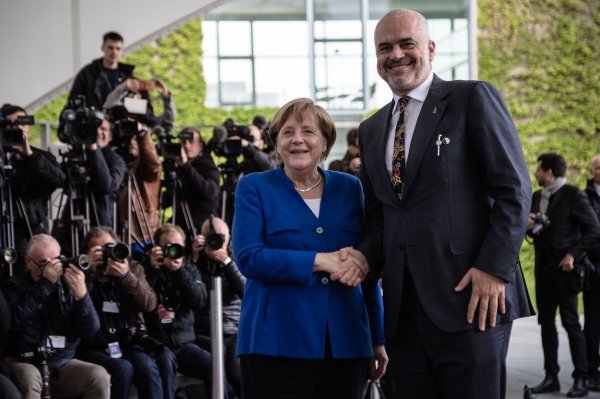 Angela Merkel i Edi Rama
