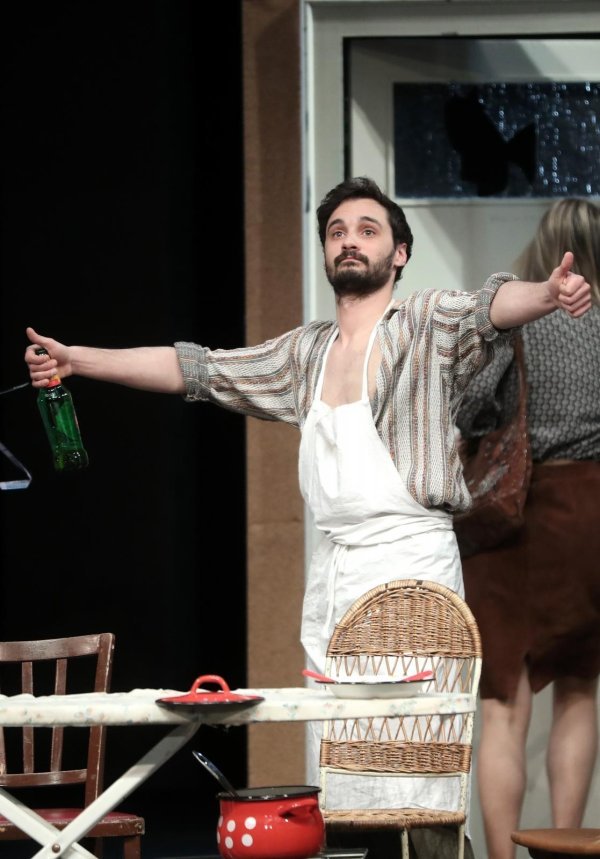 Proba predstave 'Cigla' u kazalištu Gavella