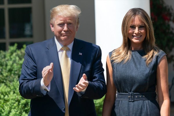 Donald i Melania Trump u Bijeloj kući slave godišnjicu kampanje BeBest