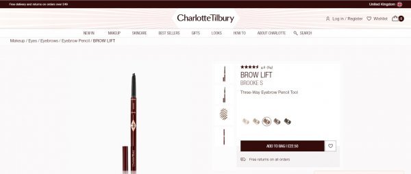 Charlotte Tilbury olovka za obrve zbog koje se Brooke Shields odlučila na tužbu