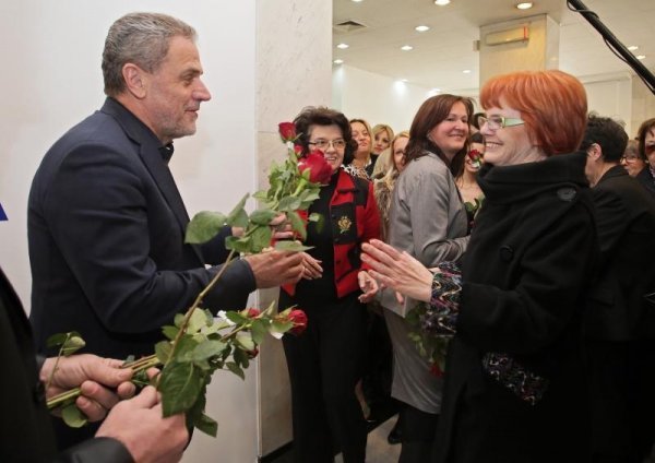 Vesna Kusin i Milan Bandić za Dan žena Pixsell