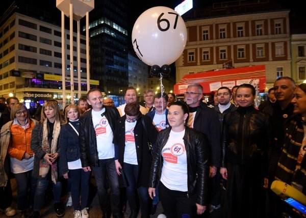 Inicijativa "67 je previše" prikupila više od 600.000 potpisa