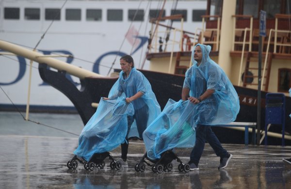 Jutarnji pljusak u Splitu