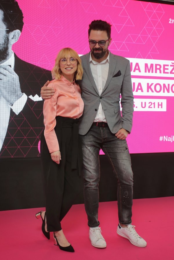 Konferencija za medije Hrvatskog Telekoma uoči koncerta Petra Graše