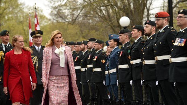 Kolinda Grabar Kitarović i Kanade Julie Payette