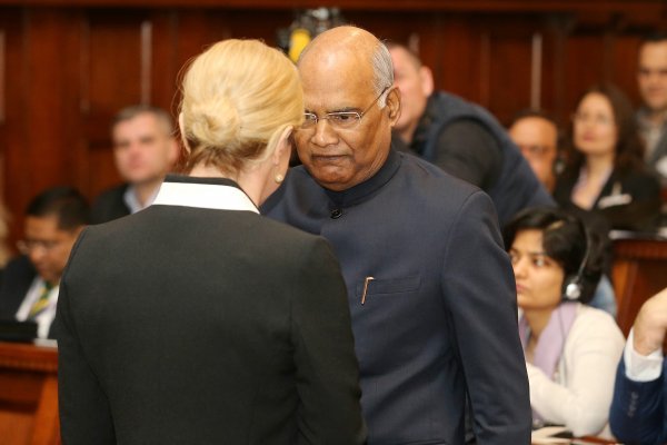 Kolinda Grabar Kitarović, Ram Nath Kovind