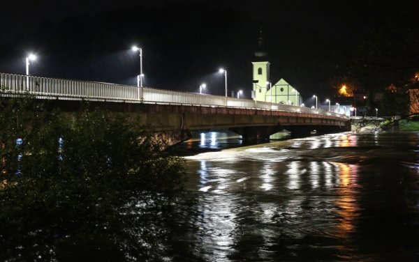 Poplava u Hrvatskoj Kostajnici