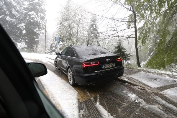 Na Sljemenu zimska idila usred svibnja