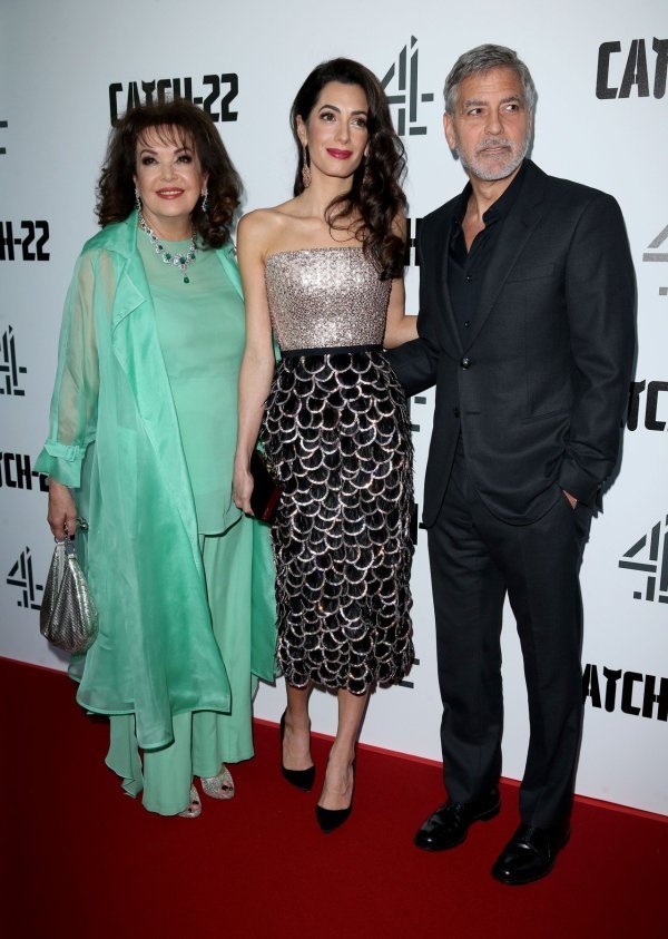 Baria Alamuddin, George i Amal Clooney