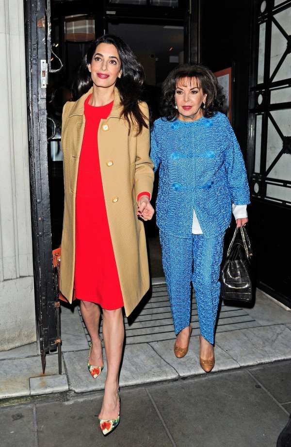 Baria Alamuddin i Amal Clooney