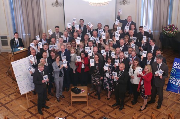 Konferencija za medije povodom potpisivanja Dunavske povelje za mlade talente