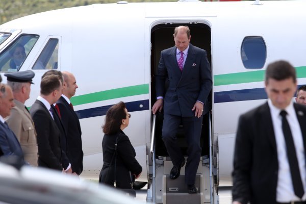 Britanski princ Edward stigao u Split