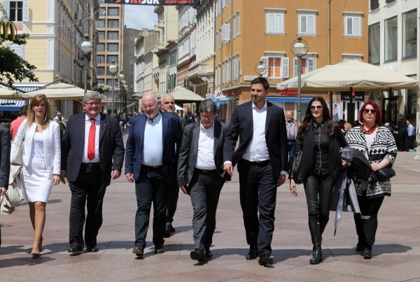 Rijeka: Članovi SDP-a u društvu Fransa Timmermansa obišli grad i kompleks Benčić