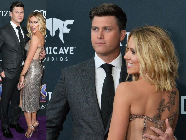 Scarlett Johansson i Colin Jost