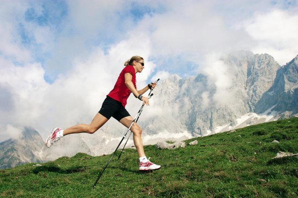 Nordic Walking Österreich Werbung