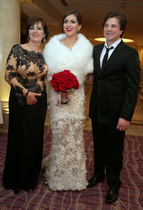 Alen i Marijana Islamović na vjenčanju starije kćeri Une