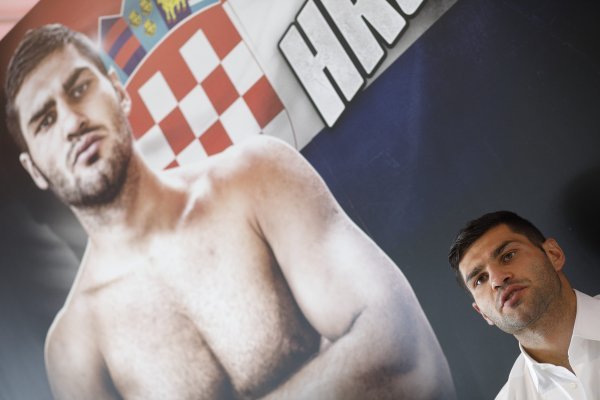 Filip Hrgović održao konfereciju za medije nakon pobjede na Corbinom