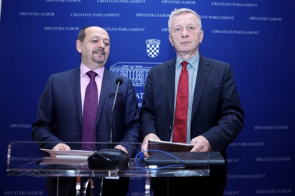 Ivan Lovrinović i Milan Puharić