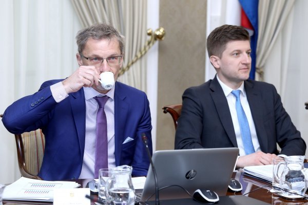 Guverner Boris Vujčić i ministar financija Zdravko Marić 