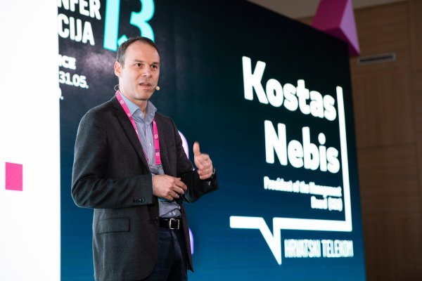 Predsjednik Uprave Hrvatskog Telekoma Kostas Nebis